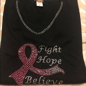 Assorted Styles and Sizes Awareness Bling Tees